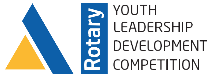 Rotary Youth Leadership Development Competition logo